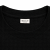 DETAL LABEL LEHER Geav Origin Regular Tee Black