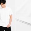 Detail hem bawah Geav Origin Regular Tee White