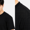 Detail jahitan pundak Geav Origin Regular Tee Black