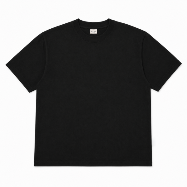 FOTO PRODUK 2 Geav Origin Oversize Tee Black