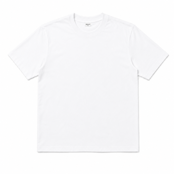 FOTO PRODUK DEPAN Geav Origin Regular Tee White
