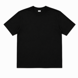FOTO PRODUK DEPAN Geav Origin Regular Tee Black