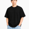 SETENGAH BADAN DEPAN Geav Origin Oversize Tee Black